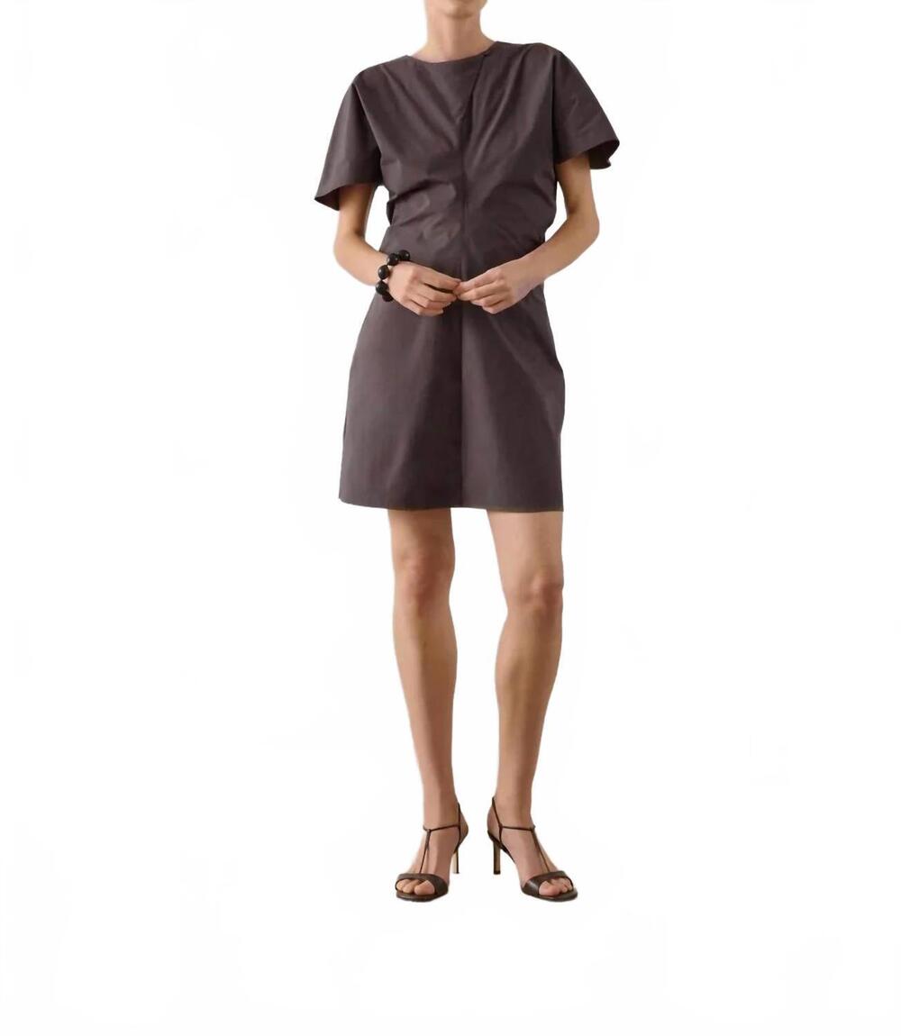 NEW SOEUR iva dress in charbon